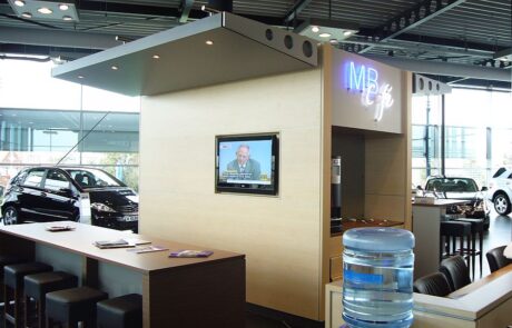 Audiovisuele inrichting Mercedes-Benz