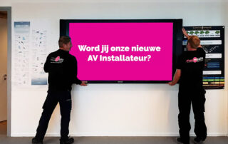 audiovisueel installateur vacature