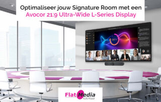 Avocor Displays for Signature Rooms