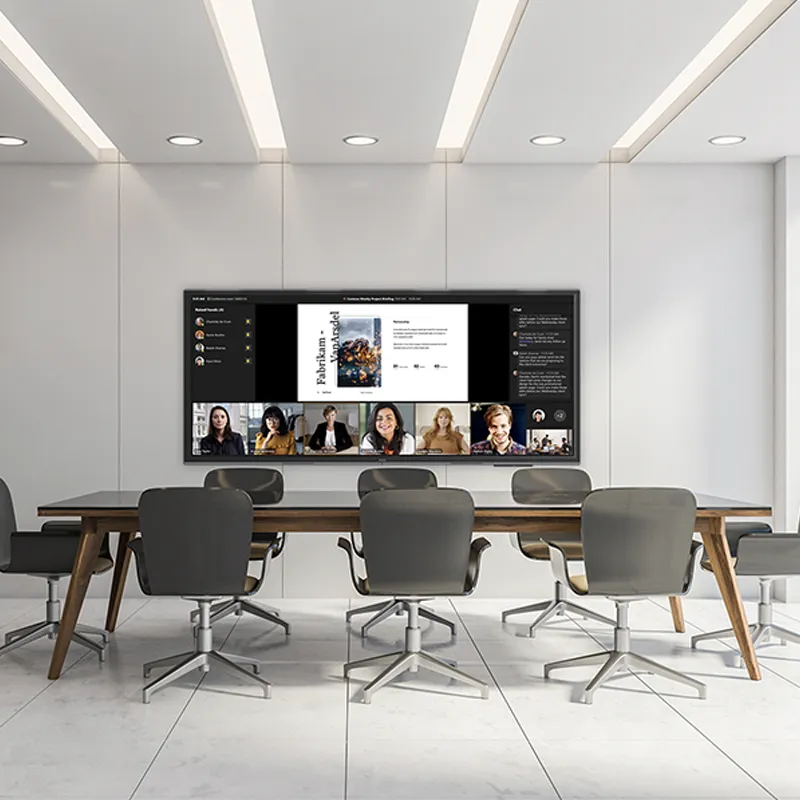 avocor l-series displays voor microsoft teams rooms